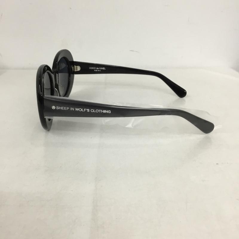 ASIWC ASIWC めがね・サングラス サングラス COCO DE KIMEL ケース付き ロゴ、文字 黒 / ブラック /  レディース USED 古着 中古 10145508