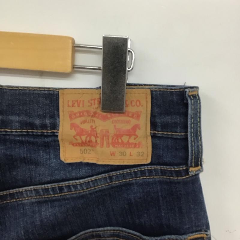 リーバイストラウスアンドコー Levi Strauss & co. パンツ デニム、ジーンズ デニムパンツ スリムパンツ カジュアルパンツ ストレッチパンツ 30インチ 無地 インディゴ / インディゴ /  メンズ USED 古着 中古 10139018