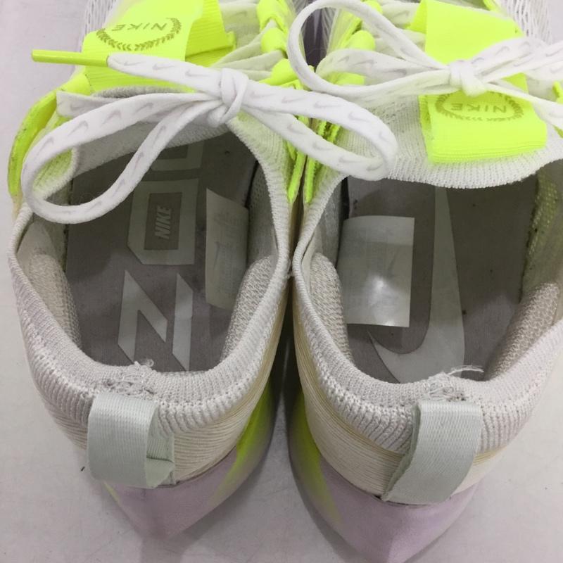 ナイキ NIKE スニーカー スニーカー DN2658-101 W ZOOM FLY 4 Premium 23.5cm 23.5cm ロゴ、文字 白 / ホワイト / X 黄 / イエロー /  レディース USED 古着 中古 10150964