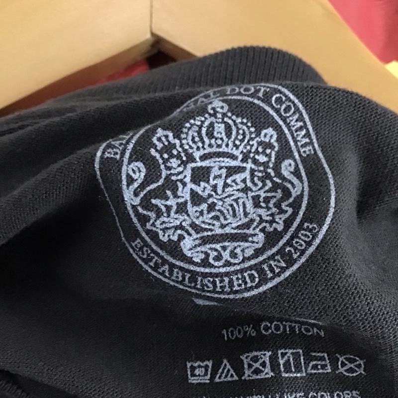 バル BAL Tシャツ 半袖 半袖カットソー プリントTシャツ クルーネックカットソー プリント 黒 / ブラック /  メンズ USED 古着 中古 10141414