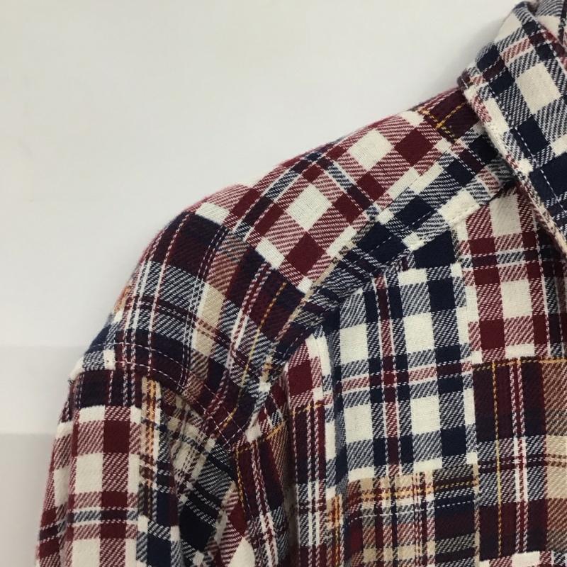 エディーバウアー Eddie Bauer シャツ、ブラウス 長袖 M チェック マルチカラー / マルチカラー /  メンズ USED 古着 中古 10141182