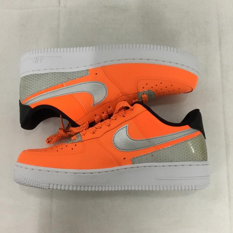 ナイキ NIKE スニーカー スニーカー CT2299-800 AIR FORCE 1 07 LV8 3M 26.5cm 26.5cm ロゴ、文字 橙 / オレンジ / X 黒 / ブラック / X 銀 / シルバー /  メンズ USED 古着 中古 10149998