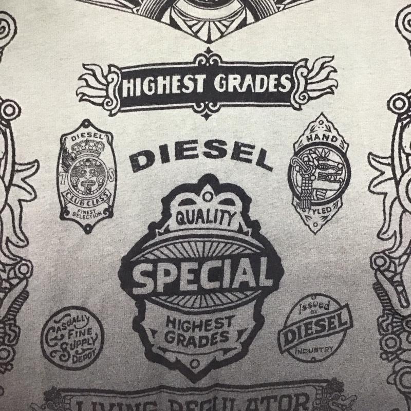 ディーゼル DIESEL タンクトップ タンクトップ タンクトップ ノースリーブカットソー クルーネック M プリント マルチカラー / マルチカラー /  メンズ USED 古着 中古 10145290