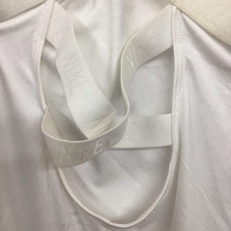 ナイキ NIKE タンクトップ タンクトップ AO9792-100 エラスティカ タンク トレーニングタンクトップ DRI-FIT タグ付き L ロゴ、文字 白 / ホワイト /  レディース USED 古着 中古 10135595