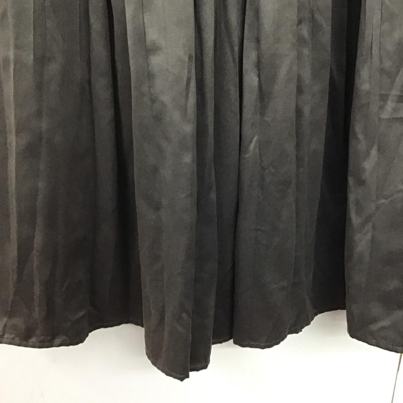 サマンサモスモス Samansa Mos2 スカート ロングスカート ロングスカート フレアスカート カジュアルスカート FREE 無地 ダークグレー / ダークグレー /  レディース USED 古着 中古 10145387