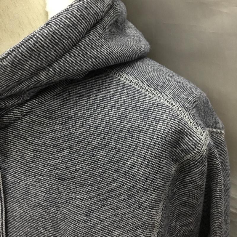 ラコステ LACOSTE パーカー 長袖 SH2584 フルジップ 裏起毛 フーディー 3 ワンポイント 紺 / ネイビー /  メンズ USED 古着 中古 10121268
