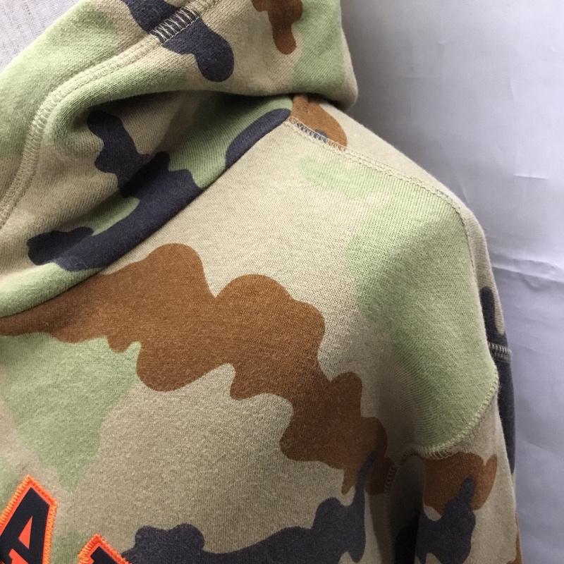 アディダスオリジナルス adidas originals パーカー 長袖 ab8368 カモオーバーサイズAOP 長袖パーカー スウェット L カモフラージュ柄・迷彩 マルチカラー / マルチカラー /  メンズ USED 古着 中古 10109347