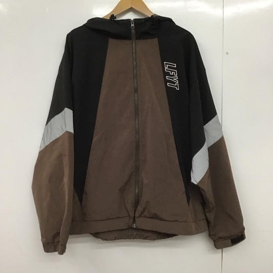 ラファイエット Lafayette ジャケット、上着 ジャンパー、ブルゾン ジップアップジャケット パーカージャケット アウター XL ロゴ、文字 黒 / ブラック / X 茶 / ブラウン /  メンズ USED 古着 中古 10148027