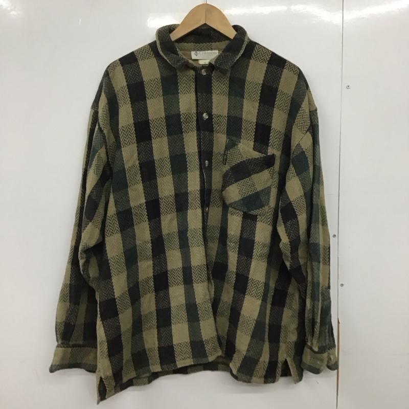 コロンビア Columbia シャツ、ブラウス 長袖 長袖シャツ チェックシャツ カラーシャツ チェック マルチカラー / マルチカラー /  メンズ USED 古着 中古 10146996