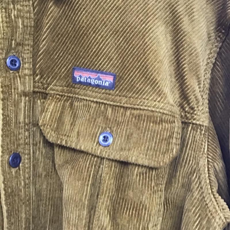 パタゴニア patagonia シャツ、ブラウス 長袖 長袖シャツ コーデュロイシャツ カジュアルシャツ L ロゴ、文字 マルチカラー / マルチカラー /  メンズ USED 古着 中古 10147780