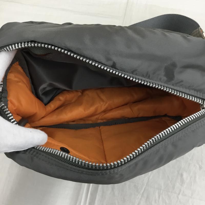 ポーター PORTER ウエストバッグ ウエストバッグ PORTER TANKER 2WAY WAIST BAG 無地 灰 / グレー /  メンズ USED 古着 中古 10141203