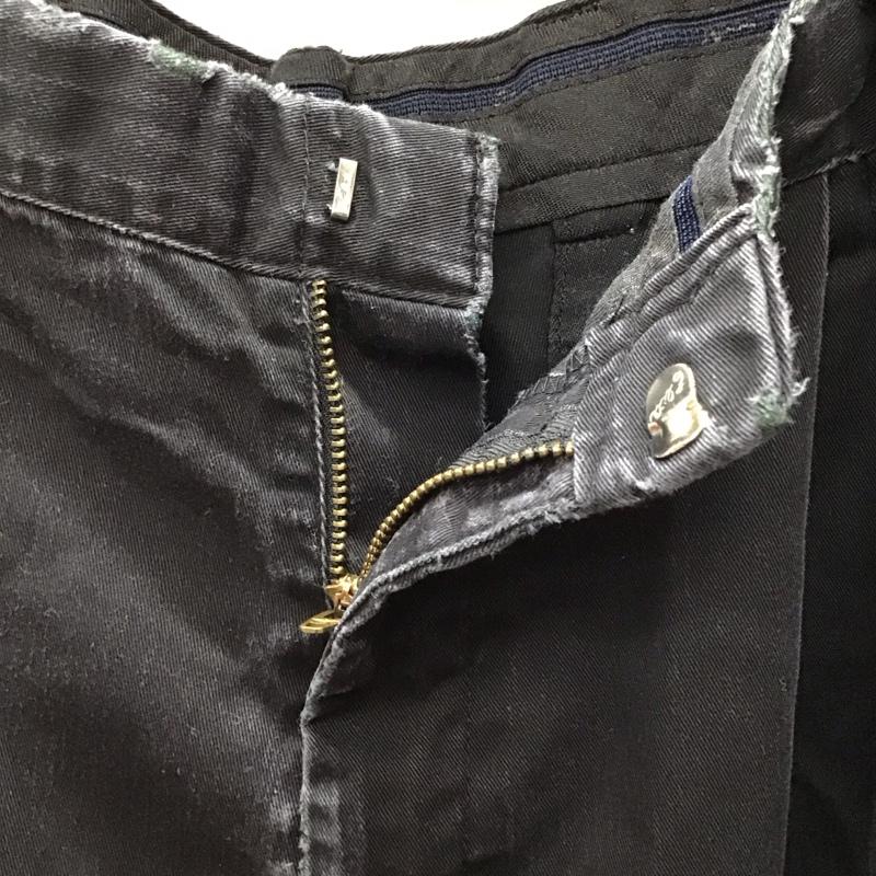 ドッカーズ DOCKERS パンツ ワークパンツ、ペインターパンツ ワイド 34 無地 黒 / ブラック /  メンズ USED 古着 中古 10118537
