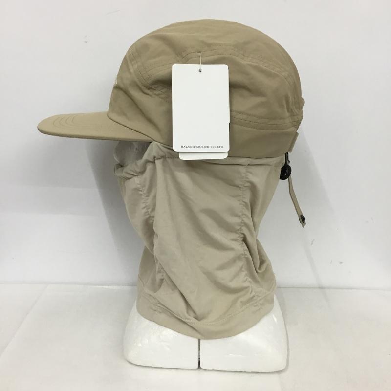 チャンピオン Champion 帽子 キャップ 181-0630 ファイスネックカバーキャップ ネックゲイター付き 2WAY タグ付き ロゴ、文字 ベージュ / ベージュ /  レディース USED 古着 中古 10142804