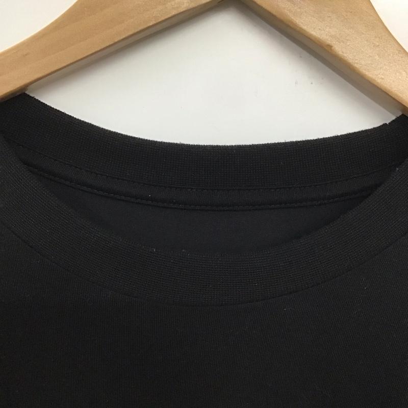 ザノースフェイス THE NORTH FACE Tシャツ 半袖 nt32437 スクエアカモフラージュ 半袖カットソー プリントTシャツ L ロゴ、文字 黒 / ブラック /  メンズ USED 古着 中古 10132748