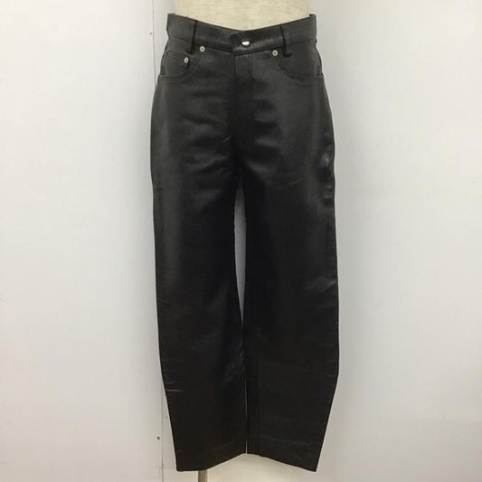 古着 USED パンツ ワークパンツ、ペインターパンツ レザーパンツ ワイドパンツ カジュアルパンツ バイカーパンツ 無地 黒 / ブラック /  メンズ USED 古着 中古 10107264
