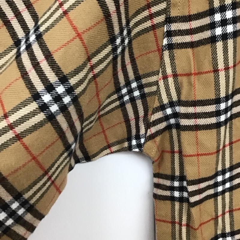 バーバリーズ BURBERRYS シャツ、ブラウス 七分袖 90年 M チェック マルチカラー / マルチカラー /  レディース USED 古着 中古 10129307
