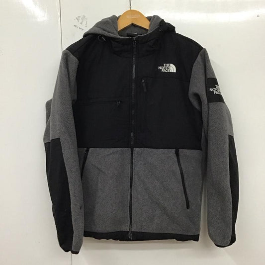 ザノースフェイス THE NORTH FACE ジャケット、上着 ジャケット、ブレザー na72052 デナリフーディ フリースジャケット フリースパーカー M ロゴ、文字 黒 / ブラック / X 灰 / グレー /  メンズ USED 古着 中古 10128695