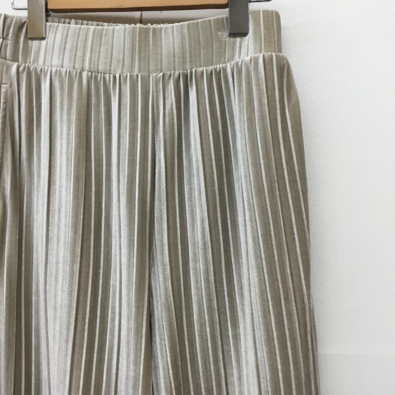 グローバルワーク GLOBAL WORK パンツ スラックス FREE 無地 ベージュ / ベージュ /  レディース USED 古着 中古 10139685