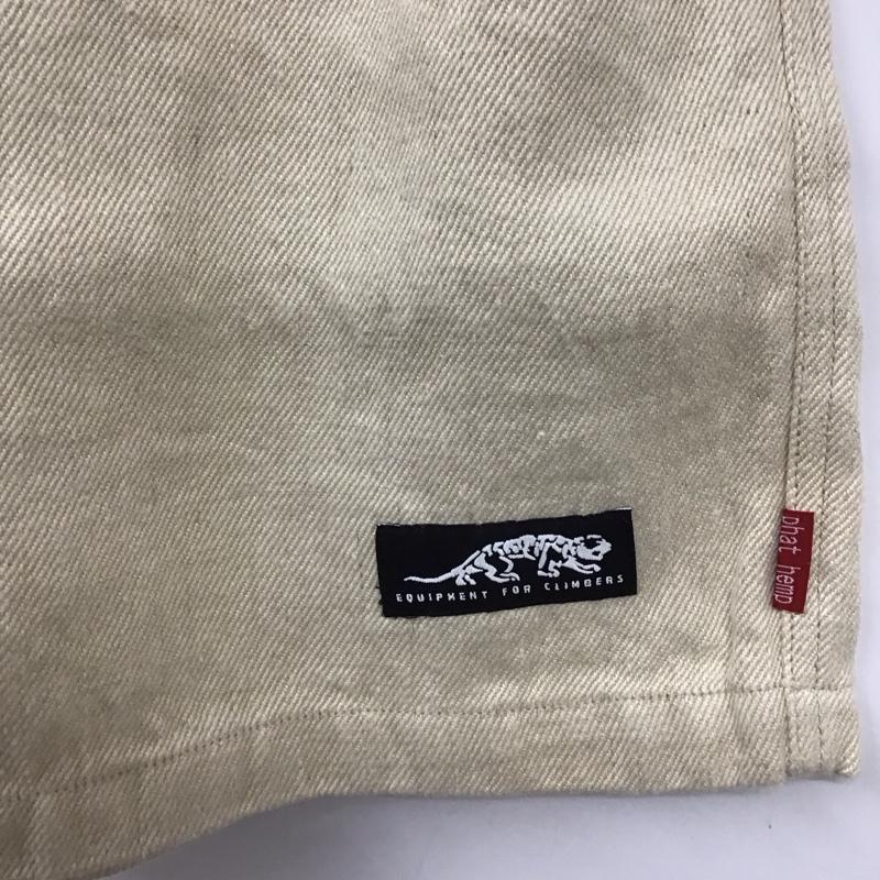 ワイルドシングス WILD THINGS パンツ ショートパンツ ショートパンツ ハーフパンツ カジュアルパンツ デニムパンツ L 無地 アイボリー / アイボリー /  メンズ USED 古着 中古 10120070