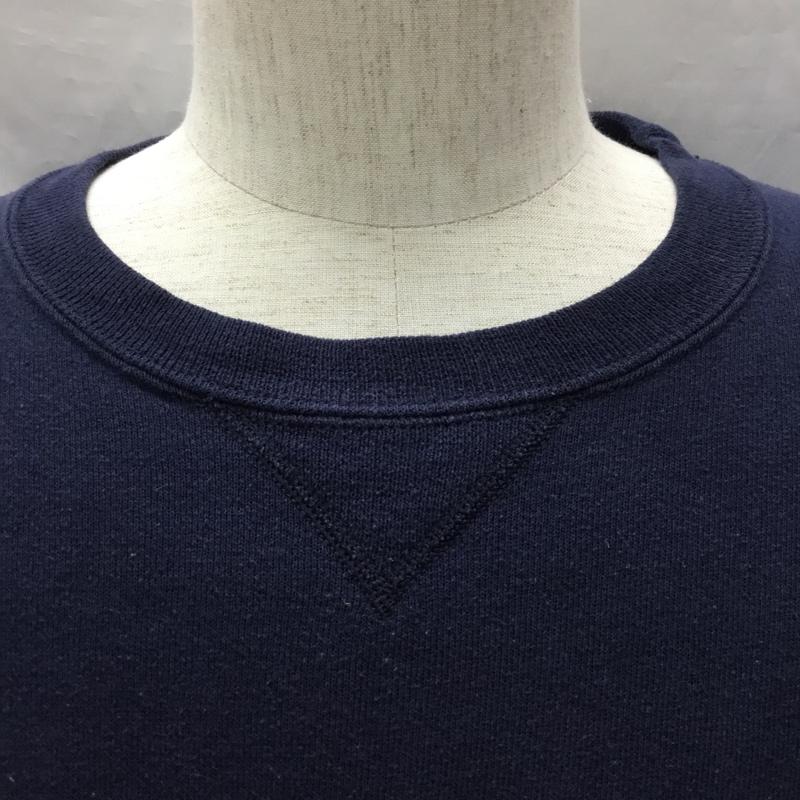 古着 USED トレーナー 長袖 ミリタリー トレーナー u.s.navy 古着 クルーネック スウェット ロゴ、文字 紺 / ネイビー /  メンズ USED 古着 中古 10121926