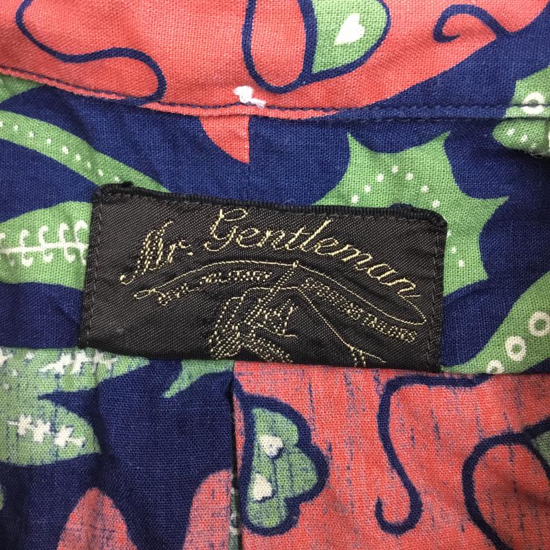 ジャーナルスタンダードホームステッド JOURNAL STANDARD J.S HOMESTEAD シャツ、ブラウス 半袖 JORNAL STANDERD HOMESTEAD 13-051-470-3230-1-0 M 総柄 紺 / ネイビー / X 赤 / レッド / X 緑 / グリーン /  メンズ USED 古着 中古 10130246