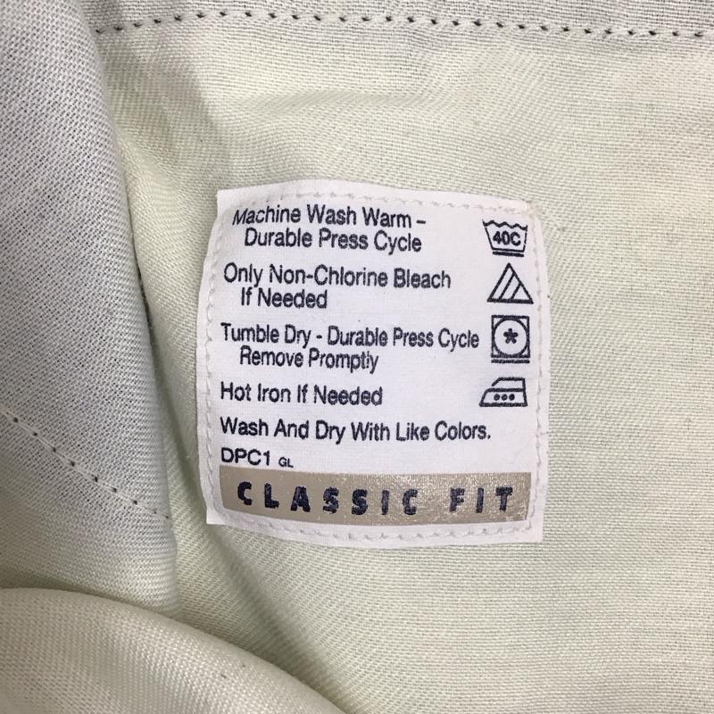 ドッカーズ DOCKERS パンツ ワークパンツ、ペインターパンツ ワークパンツ ワイドパンツ カジュアルパンツ 34 無地 紺 / ネイビー /  メンズ USED 古着 中古 10118538