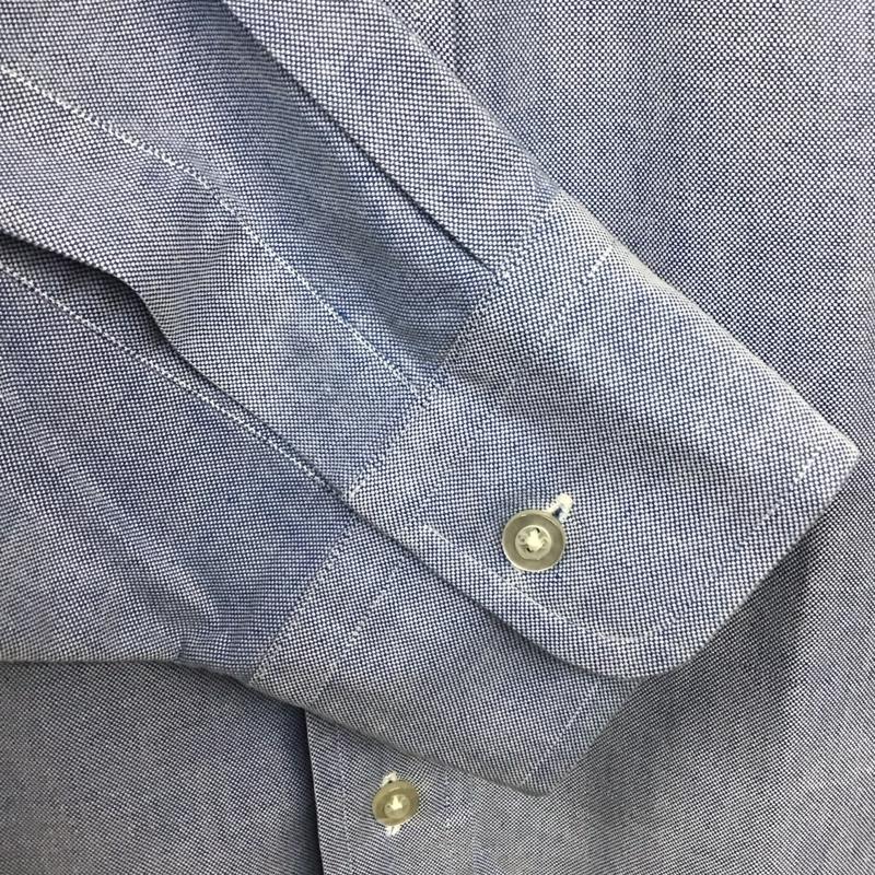 エルエルビーン L.L.Bean シャツ、ブラウス 長袖 長袖シャツ カラーシャツ ポケットシャツ 長袖カットソー ボタンダウンシャツ 90s oxford 無地 水色 / ライトブルー /  メンズ USED 古着 中古 10119912