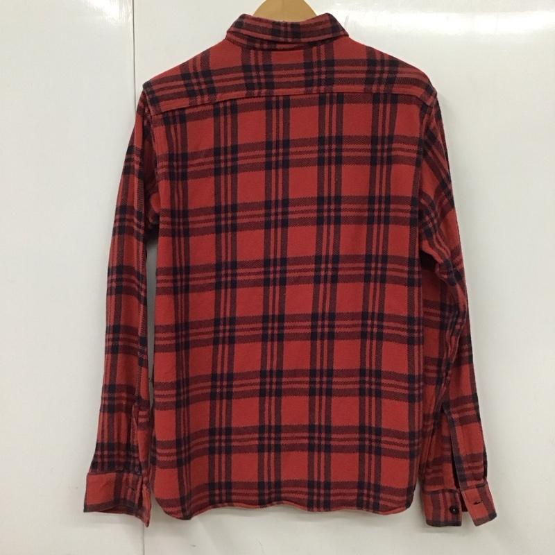 ゴールド GOLD シャツ、ブラウス 長袖 長袖シャツ チェックシャツ カラーシャツ L チェック マルチカラー / マルチカラー /  メンズ USED 古着 中古 10130535