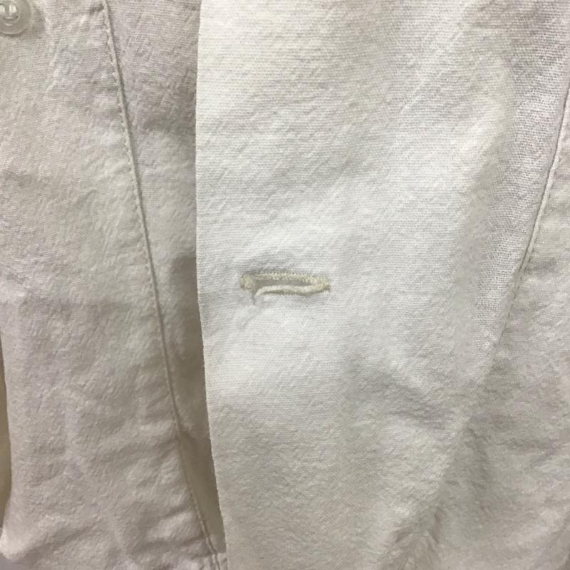 古着 USED シャツ、ブラウス 半袖 半袖シャツ カラーシャツ 半袖カットソー 古着 ヴィンテージ 無地 白 / ホワイト /  メンズ USED 古着 中古 10107024