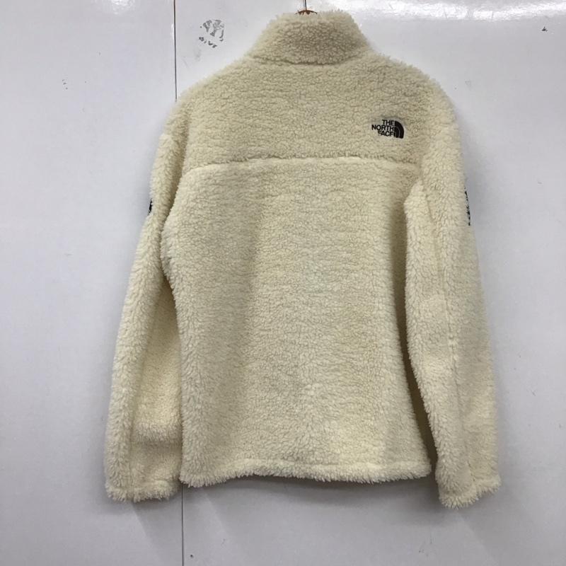 ザノースフェイス THE NORTH FACE ジャケット、上着 ジャケット、ブレザー nj4fm61j ノベルティーリモフリースジャケット ジップアップジャケット XL ロゴ、文字 白 / ホワイト /  メンズ USED 古着 中古 10129879