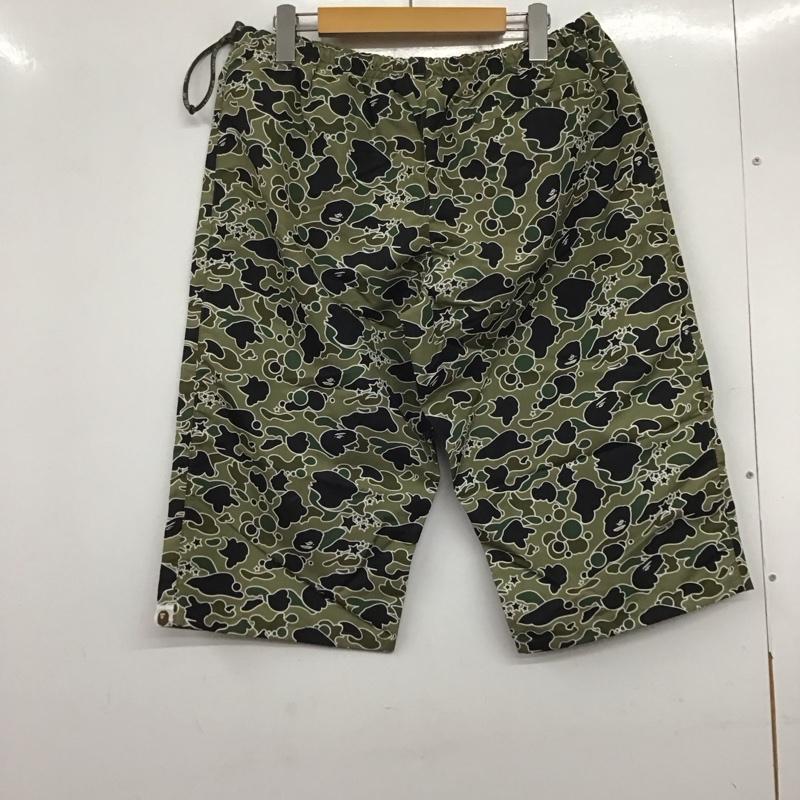 アベイシングエイプ A BATHING APE パンツ ショートパンツ ハーフパンツ ショートパンツ カジュアルパンツ L プリント マルチカラー / マルチカラー /  メンズ USED 古着 中古 10139519
