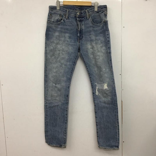 リーバイス Levi s パンツ デニム、ジーンズ 33インチ 無地 水色 / ライトブルー /  メンズ USED 古着 中古 10146824