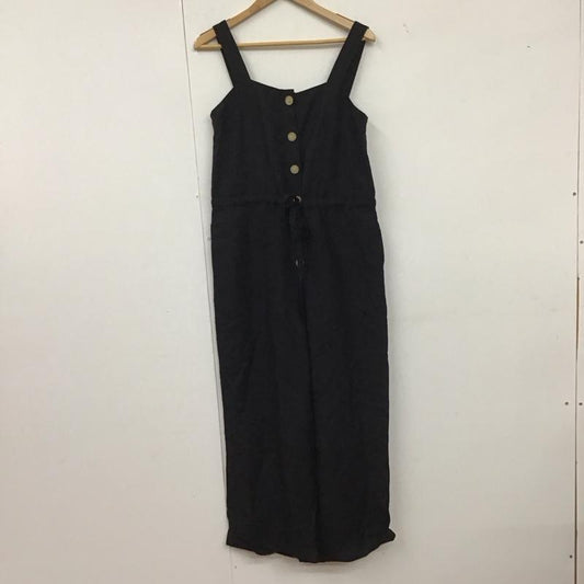 マウジー MOUSSY サロペット・オーバーオール サロペット、オーバーオール 010csh30-2280 buttonupallinone オールインワン 1 無地 黒 / ブラック /  レディース USED 古着 中古 10135177