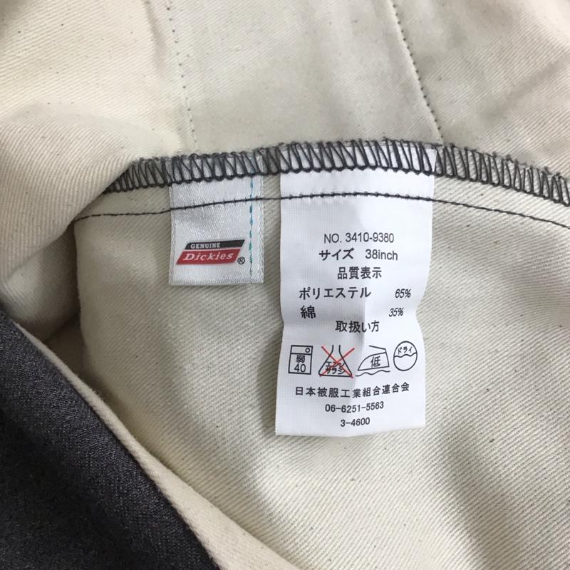 ディッキーズ Dickies パンツ ワークパンツ、ペインターパンツ チノパン カジュアルパンツ ワイドパンツ ストレートパンツ 38 無地 灰 / グレー /  メンズ USED 古着 中古 10110440