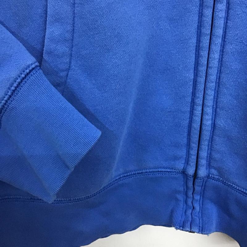 ギャップ GAP パーカー 長袖 ジップアップパーカー 長袖パーカー カジュアルジャケット S ロゴ、文字 青 / ブルー /  メンズ USED 古着 中古 10141452