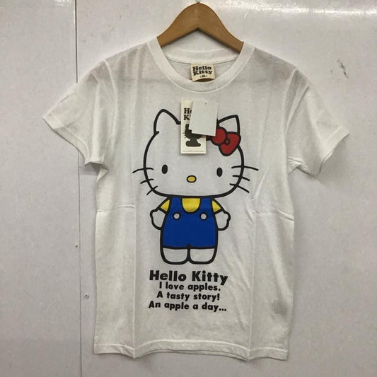 古着 USED Tシャツ 半袖 ハローキティ M プリント X キャラクター 白 / ホワイト /  レディース USED 古着 中古 10147667