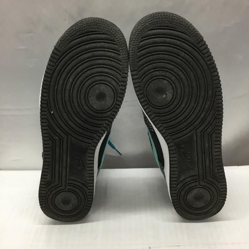 ナイキ NIKE スニーカー スニーカー DH7128-991 AIR FORCE 1 LOW BY YOU 29cm 29.0cm ロゴ、文字 白 / ホワイト / X 黒 / ブラック / X 灰 / グレー / X 水色 / ライトブルー /  メンズ USED 古着 中古 10106191