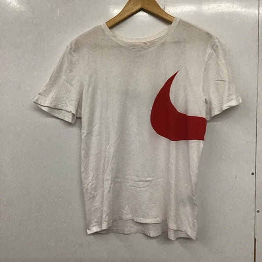 ナイキ NIKE Tシャツ 半袖 805002-410 半袖カットソー プリントTシャツ クルーネックカットソー L プリント 白 / ホワイト /  メンズ USED 古着 中古 10137292