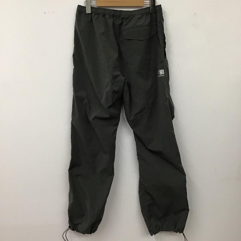カリマー Karrimor パンツ ワークパンツ、ペインターパンツ ジャージ パンツ ワイドパンツ カジュアルパンツ L ロゴ、文字 灰 / グレー /  メンズ USED 古着 中古 10118396