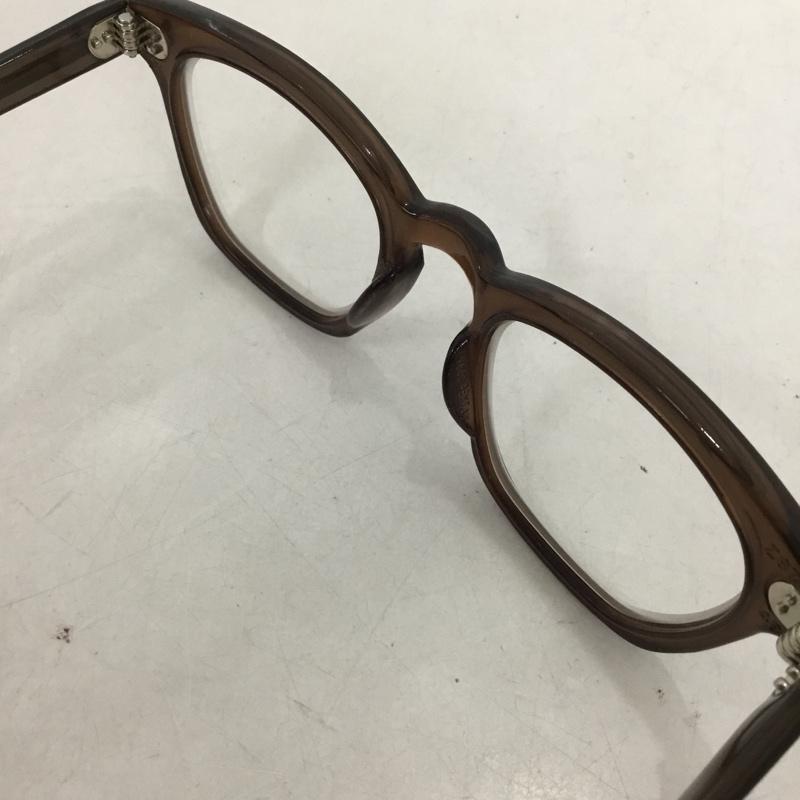 古着 USED めがね・サングラス めがね F9800 Z87-2 Smoke 145mm 無地 茶 / ブラウン /  メンズ USED 古着 中古 10142119