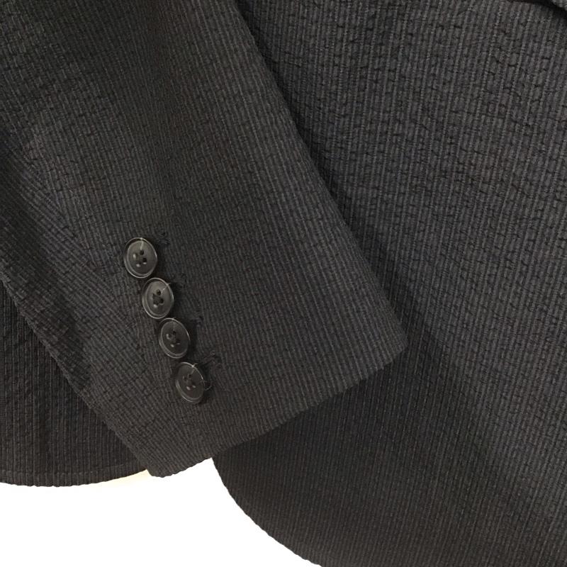 ザラ ZARA ジャケット、上着 ジャケット、ブレザー 長袖ジャケット アウター 前ボタン カラージャケット L 無地 黒 / ブラック /  メンズ USED 古着 中古 10138766