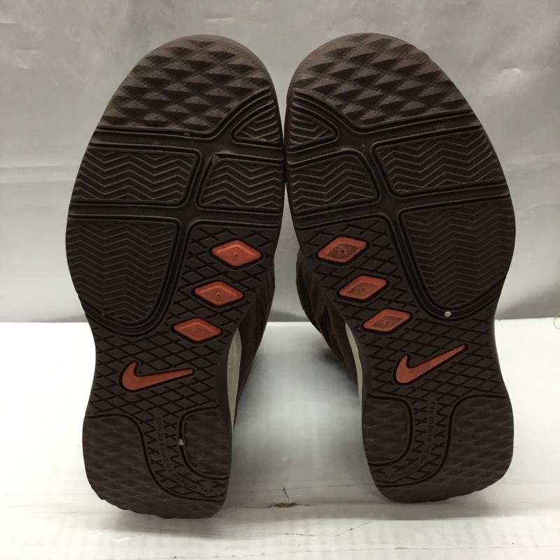 ナイキ NIKE ブーツ ショートブーツ 333689-200 チャカモックブーツ 24cm フリース 24.0cm ロゴ、文字 茶 / ブラウン / X 橙 / オレンジ /  レディース USED 古着 中古 10106188