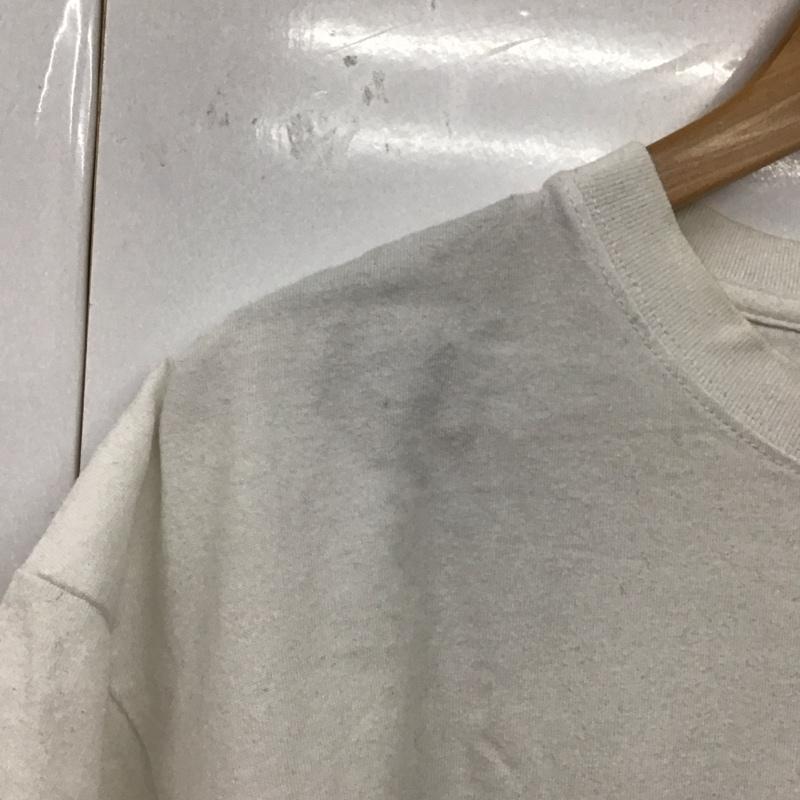 リベレイダース Liberaiders Tシャツ 半袖 半袖カットソー プリントTシャツ クルーネックカットソー L プリント 白 / ホワイト /  メンズ USED 古着 中古 10131248