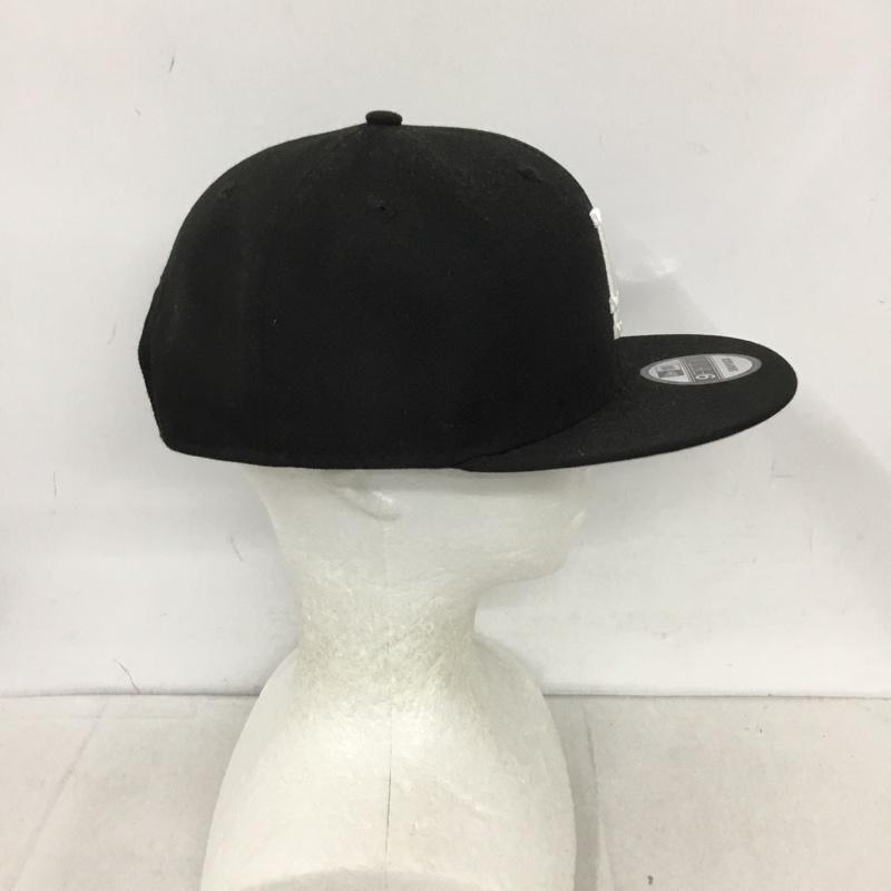 ニューエラ NEW ERA 帽子 キャップ LA ロサンゼルス ドジャース メジャーリーグ 9FIFTY ロゴ、文字 黒 / ブラック /  メンズ USED 古着 中古 10128824