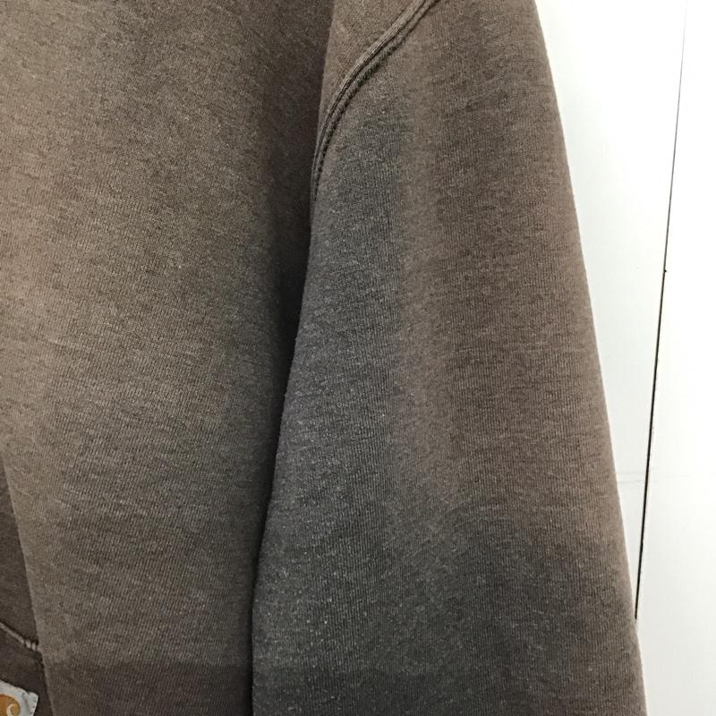 カーハート Carhartt パーカー 長袖 ジップアップパーカー 長袖パーカー カジュアルジャケット スウェット L ロゴ、文字 マルチカラー / マルチカラー /  メンズ USED 古着 中古 10147757