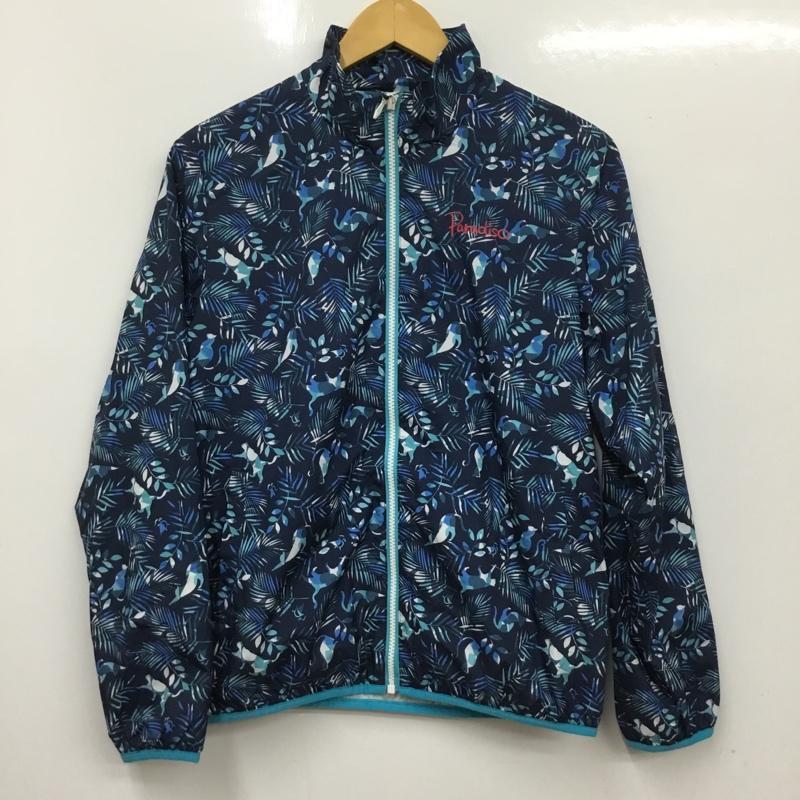 パラディーゾ PARADISO ジャケット、上着 ジャンパー、ブルゾン QSL02D ゴルフウェア テニスウェア マルタキャットプリント柄 タグ付き L 総柄 マルチカラー / マルチカラー /  レディース USED 古着 中古 10135716