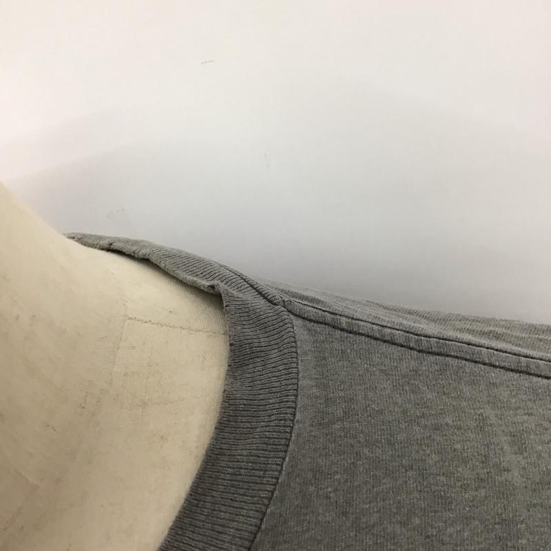 ステューシー STUSSY カットソー 長袖 長袖 L プリント 灰 / グレー /  メンズ USED 古着 中古 10124495