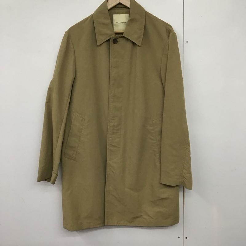 フリークスストア FREAK S STORE ジャケット、上着 ジャケット、ブレザー 長袖ジャケット アウター 前ボタン カラージャケット L 無地 ベージュ / ベージュ /  メンズ USED 古着 中古 10141390