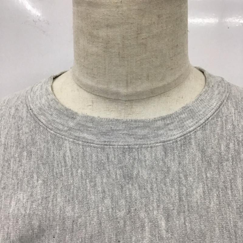 チャンピオン Champion トレーナー 長袖 REVERSE WEAVE スウェット 90年代 裏起毛 L ロゴ、文字 灰 / グレー /  メンズ USED 古着 中古 10115702