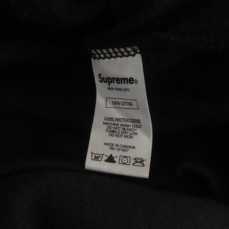 シュプリーム Supreme パーカー 長袖 19SS ToyUziHoodedSweatshirt 長袖パーカー スウェットパーカー XL ロゴ、文字 黒 / ブラック /  メンズ USED 古着 中古 10107523